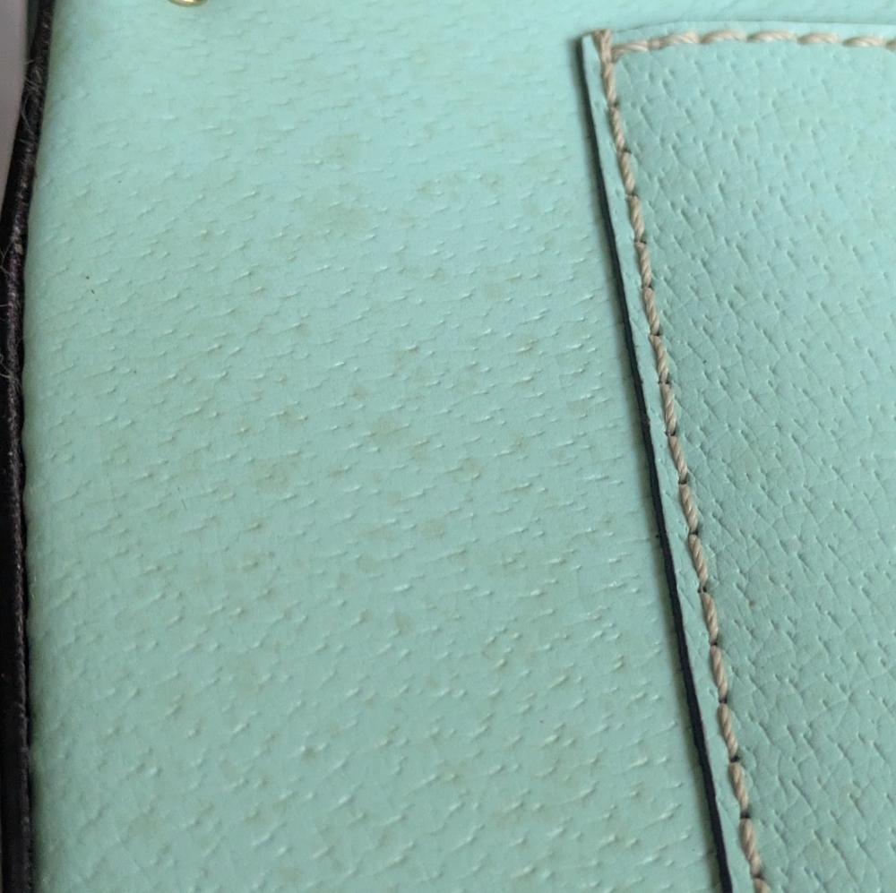 Kate Spade Mint Green Purse. - Picture 8 of 16